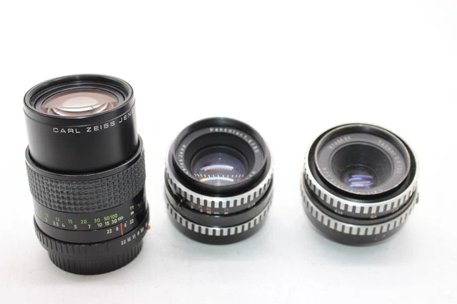 RARE ! Carl ZEISS Tessar 2,8/50 mm pentine avec inv. Numéro