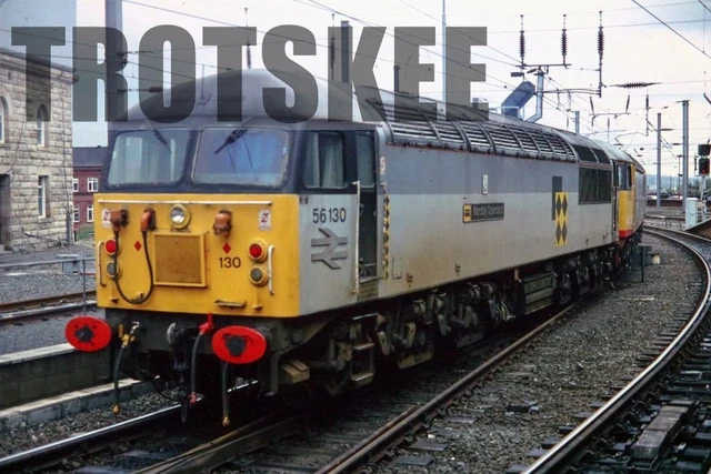 35MM SLIDE BR British Railways Diesel Loco Class 56 56130 Newcastle ...