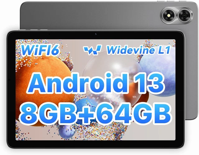 Umidigi G1 Tab Tablet 10,1 Zoll, Android 13 Tablets, 8 GB RAM4GB + 4 GB, 64 GB ROMTF