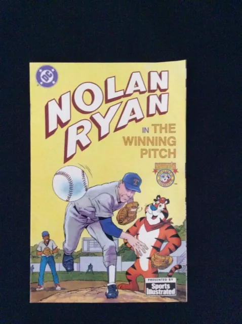 Nolan Ryan- In The Winning Pitch- Tony’s Sports Comics- DC Comic Book - Reduced
