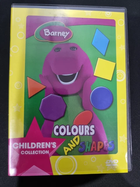 BARNEY COLOURS AND Shapes DVD All Regions PAL | [G] $15.99 - PicClick AU