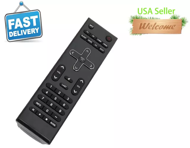 Vizio TV Replace remote VR10 for M220VAW, M260MV, M260VA, M260VAW, M550NVMX