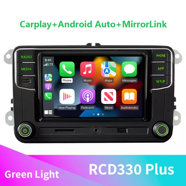 AUTORADIO RCD360 PRO 2 RCD330 187B AndroidAuto Carplay MirrorLink AUX  Bluetooth EUR 299,99 - PicClick DE