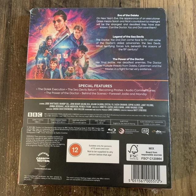 DOCTOR WHO SERIES 13 Specials Steelbook New Sealed £42.32 - PicClick UK