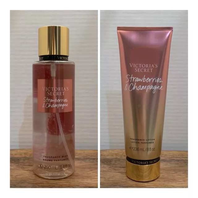 Victoria secret strawberries and champagne lotion 2025