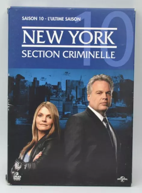 New York Section criminelle - Saison 10 - intégrale coffret - 3 dvd - DVD