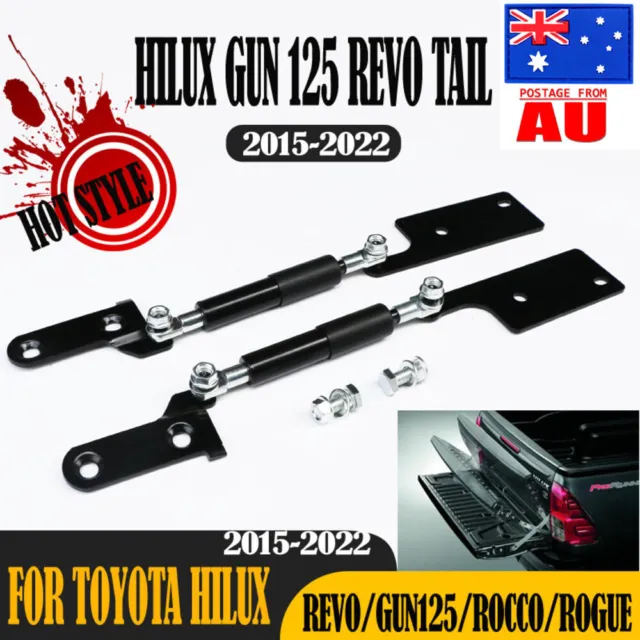 Tailgate Slowdown Assist Gas Struts for Toyota Hilux GUN125 Rugged 2015-2022