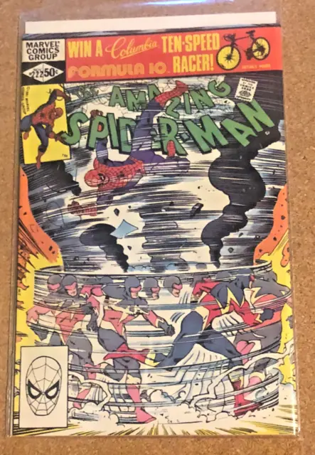 The Amazing Spiderman #222 Speed Demon Marvel Comics (1981)