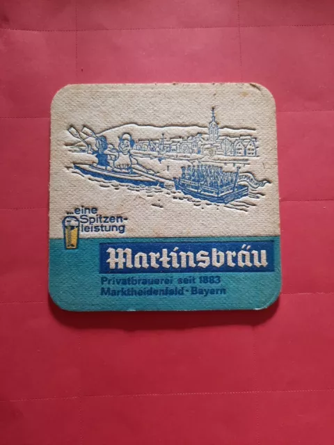 Bierdeckel Martinsbräu Marktheidenfeld - Abschleppen