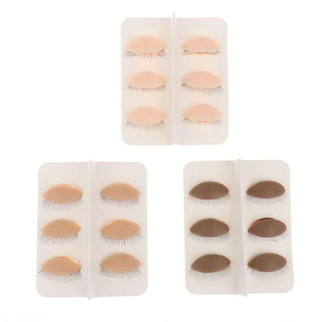 Modelos de ojos maniquí de ojos extensión de pestañas modelo práctica pestañas injerto