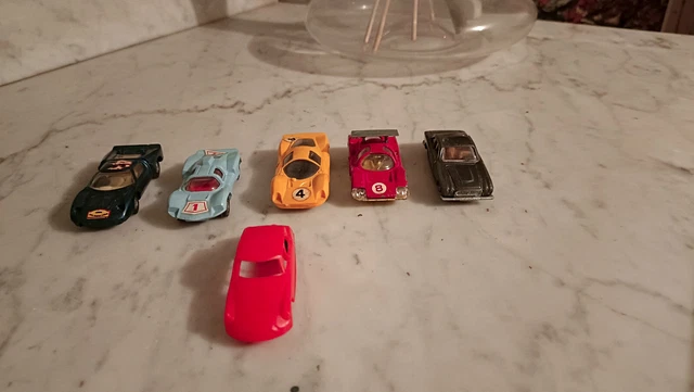 Lot De 4 Miniatures Voitures MAJORETTE Vintage - F1, PANTHER, BERTONE, SHADOW