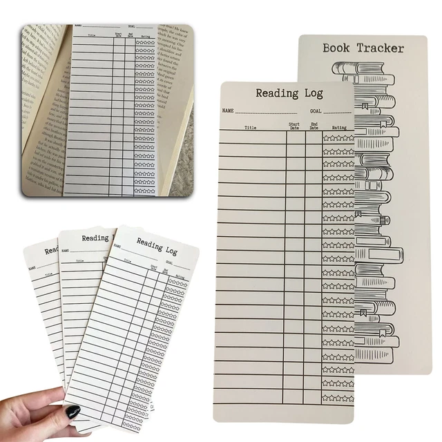2024 LIBRARY CARD Bookmark Reading List Bookmark,Reading List