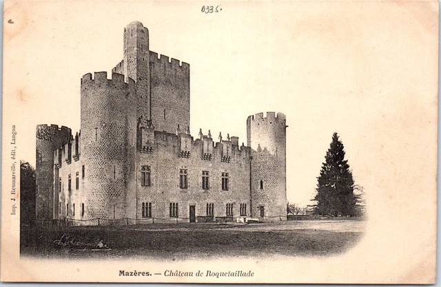 33 MAZERES - le CHATEAU de roquetaillade