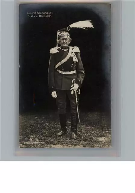 50276509 - WK I General Feldmarschall von Haeseler Deutschland