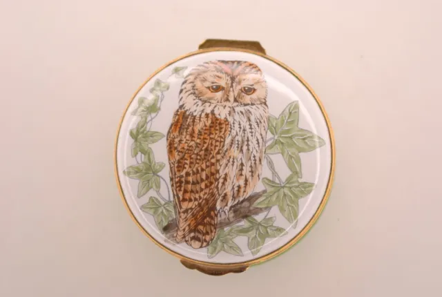 Trinket Box..Crummles & Co. Hinged Owl Trinket Jewelry Box