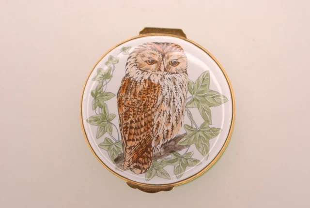 Trinket Box..Crummles & Co. Hinged Owl Trinket Jewelry Box Trinket Box..Crummles & Co. Hinged Owl Trinket Jewelry Box