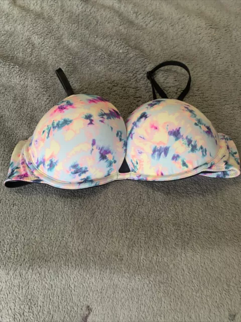 Victoria's Secret PINK Wear Everywhere Super Push-Up Bra Pink