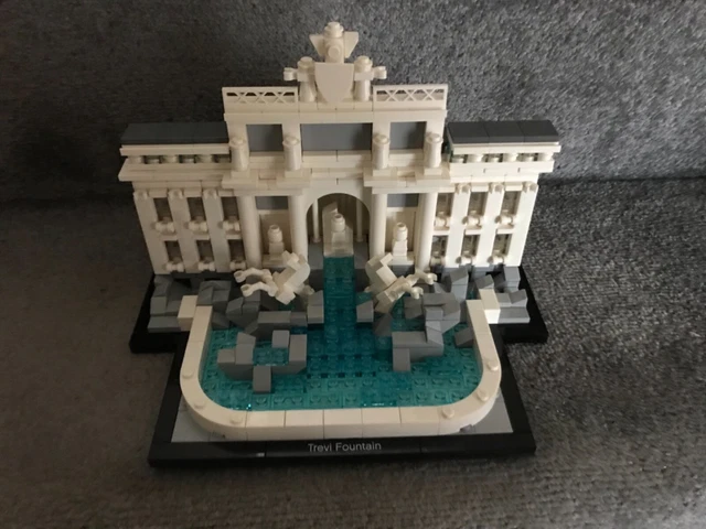LEGO ARCHITECTURE 21020 TREVI Fountain Rome Italy 50.00 PicClick UK