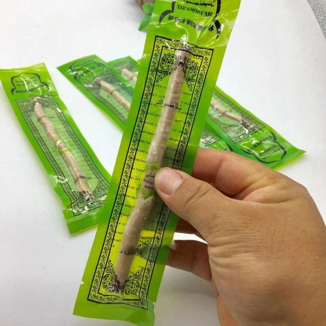 Natural Miswak Meswak Siwak Toothbrush Peelu  Teeth Gums Healthpremium Qult NICE