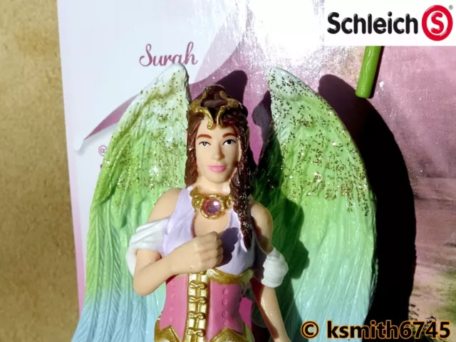 Schleich SURAH IN FESTLICHER KLEIDUNG Bayala Fee Plastikspielzeug Tier Elf *NEU 🙂 2