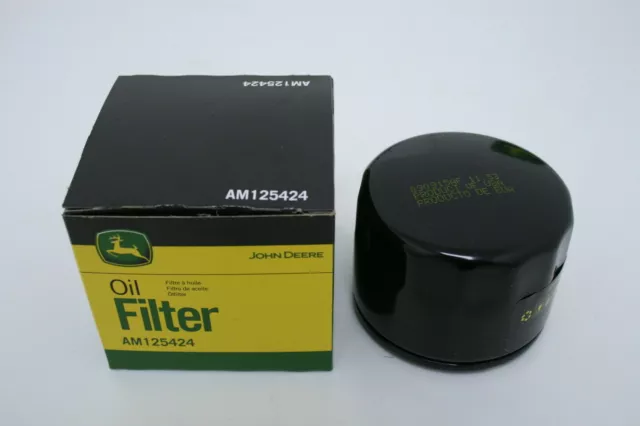 Genuine John Deere X120 Ride On Mower Petrol Engine Oil Filter AM125424