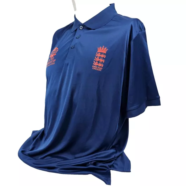 ICC T20 Cricket World Cup 2020 England Team Shirt - Size 2XL  - Navy - NEW