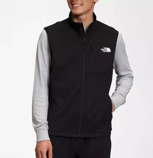 🔴 The North Face Men's Canyonlands VEST Sweater Fleece Full Zipper NEW 🔴