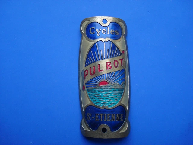 Plaque de vélo cuivre - Collection