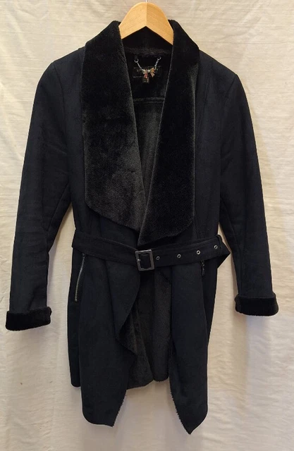Lipsy rust hotsell wrap coat