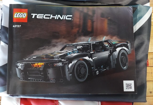 Lego Technic 42127 The Batman Batmobile Instruction Manual Only