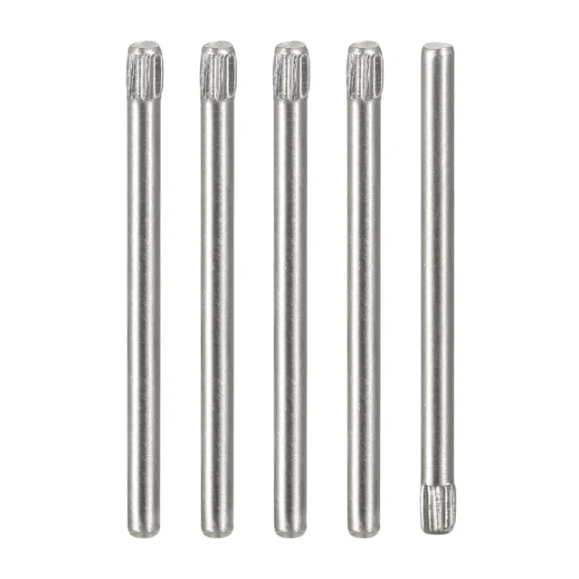 1.5x25mm Acier Goupilles, 5Pcs Molette Tête Bois Couchette Lit Étagère Support