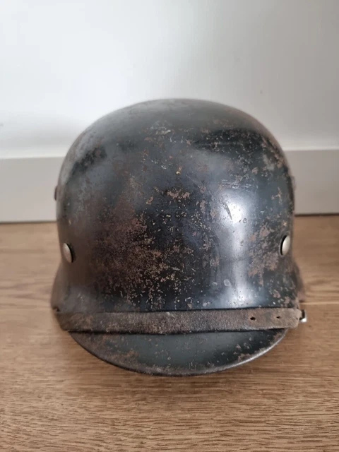 Couvre-casque Camouflage Allemand Couverture De Camouflage Réversible Pour Casque M35 - Style Guerre Allemande WW2, Reproduction Reproduction Militaria Wwii