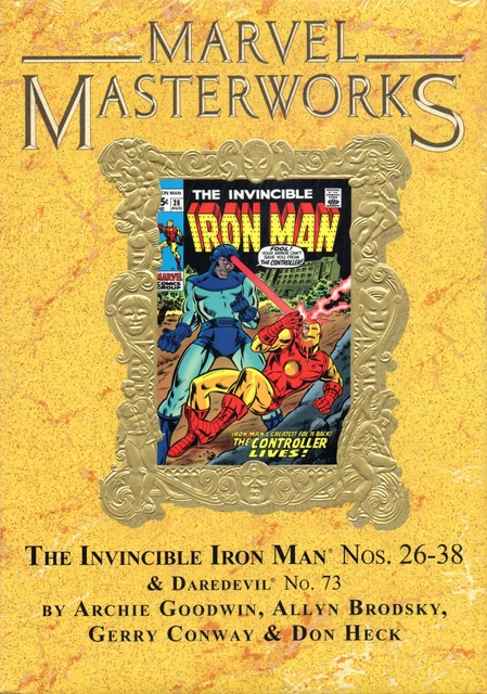 Marvel Masterworks Mmw Vol 165 "Invincible Iron Man Vol 07" Dm Foil Variant Hc