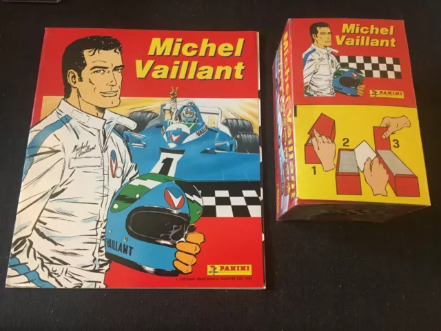 Display Box+ Album Vide Panini 100 Packets Bd Michel Vaillant 1992 Sealed Rare