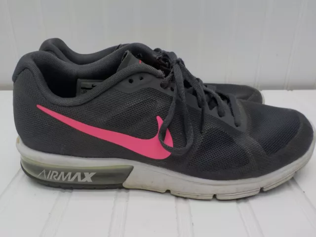 Nike Air Max Sequent Gray Pink 719916-016 Sneakers Size 8.5 Women’s