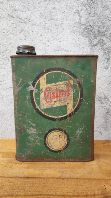 Wakefield Castrol Motor Oil Latta Olio Motore VINTAGE