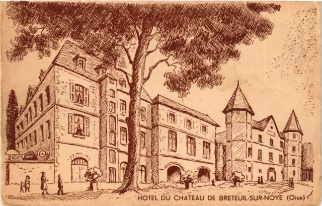 CPA AK Hotel du Chateau de BRETEUIL-sur-NOYE` (377071)