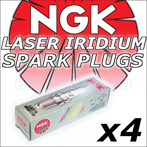 4 NGK Iridium Spark Plugs For Subaru IMPREZA 2.5 01/06-07