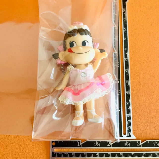 Fujiya Peko chan Figure Japan Ballerina Mini Doll Vintage Fast Shipping