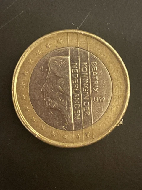Pièce de 1 euro 1999 BÉATRIX KONINGIN DER NEDERLANDEN