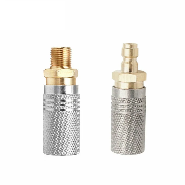 Universel Mâle 1/8BSP (G1/8) Étendu PCP Air Charge Libération Rapide Neuf