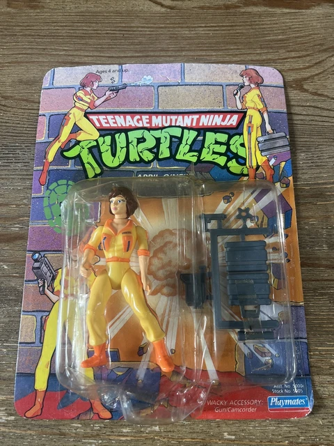 Vintage Teenage Mutant Ninja Turtles April O'Neal 1990 Playmates Unpunched