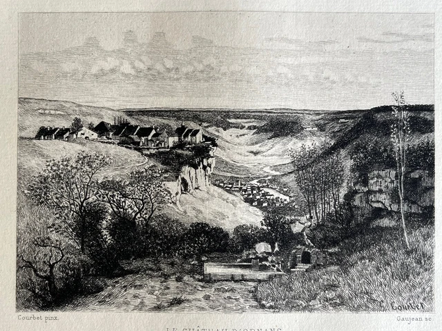 Gravure Eau-forte Dagnan Bouveret - Scène Bretonne 'En Prière Au Pardon', Période XXème, Sur Papier