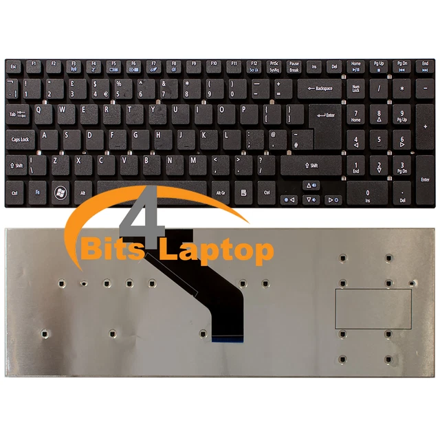 Clavier AZERTY Pour Acer Aspire V3 Séries - Neuf, Noir, Français/arabe, Multiples Références Compatibles