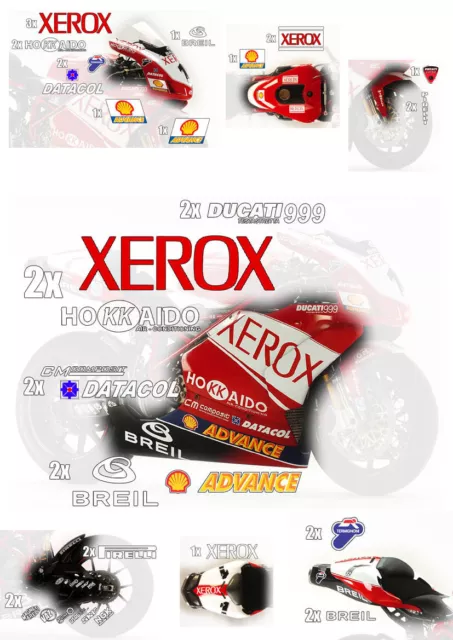 Kit Adesivi Ducati Sbk Xerox Completo Adatto Su 1098 1198 848 749 999