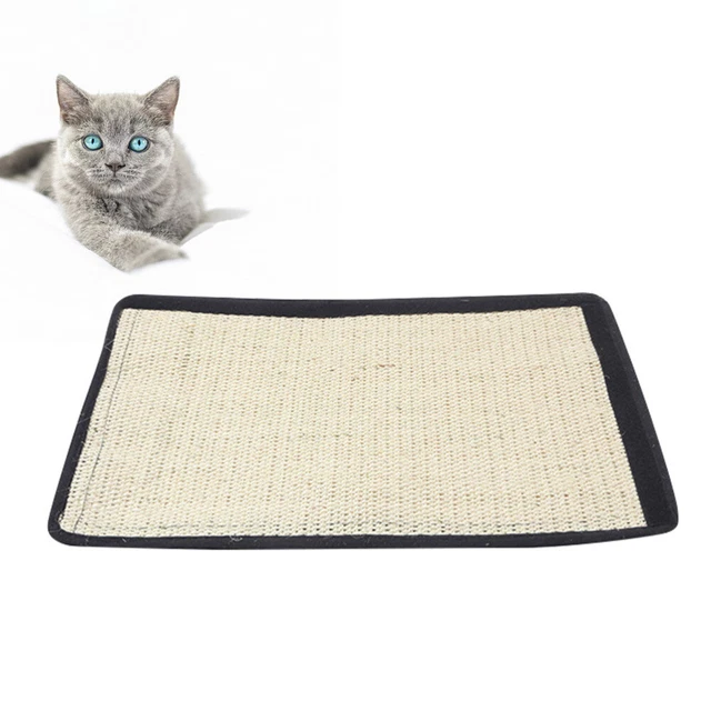 Cat Board Cats Scratch Mat portátil Cat Scratcher Pad juguete sisal