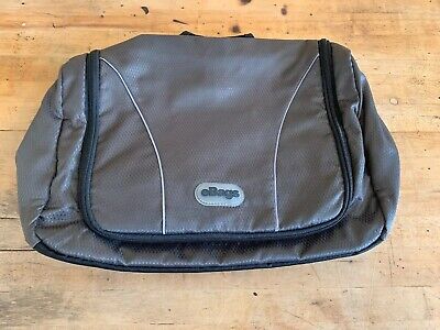 eBags Portage Toiletry Kit large Cosmetic travel Bag  Grey Pre-Owned