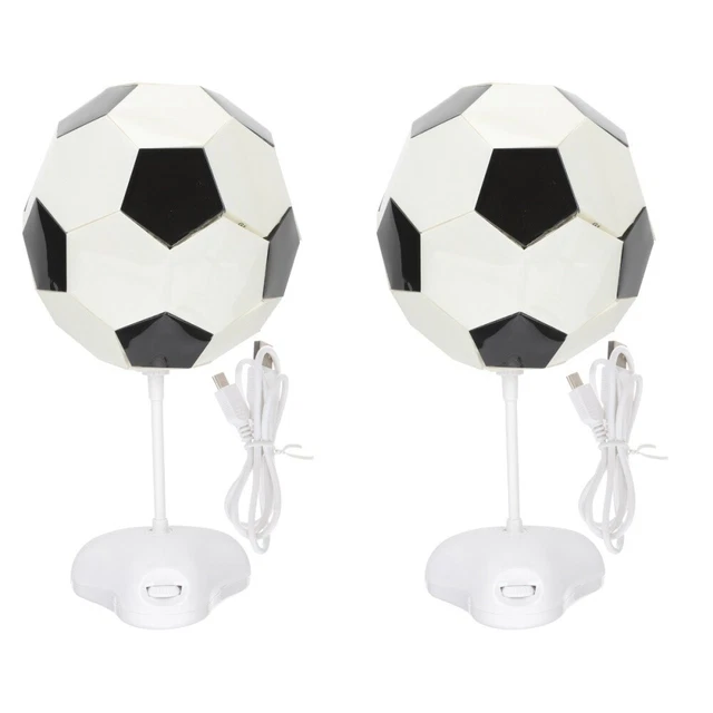 SET OF 2 Night Light for Kids Lights Football Table Lamp Student £36.95