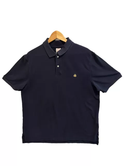 Brooks Brothers Original Fit Performance Polo Navy Blue - XLarge Supima Cotton