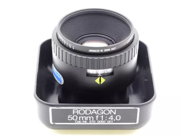 Lente de ampliación Rodenstock Rodagon 50 mm f4 (hilo de 39 mm) - estuche inc - ¡Muy bonito!